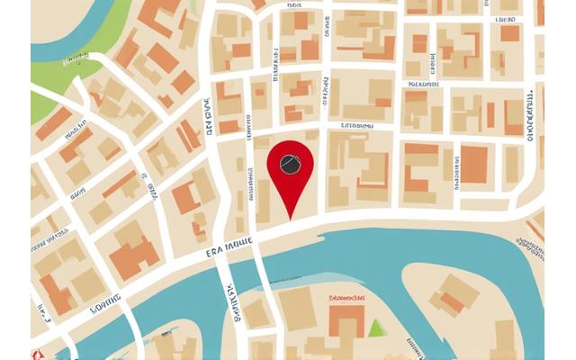 Carte de localisation de Fleuronne Gastronomie à Lyon