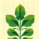 Logo européen de l'agriculture biologique (feuille verte d'étoiles) sur fond clair, symbolisant l'engagement pour le bio.