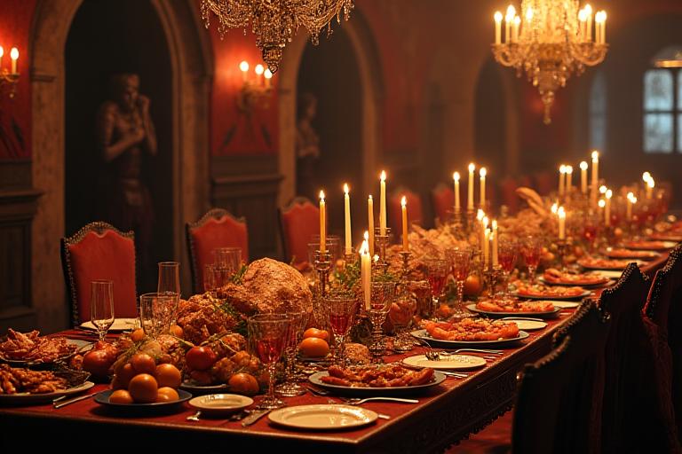 Dîner immersif époque Renaissance