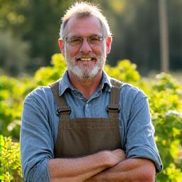 Portrait de Monsieur Jean-Luc, maraîcher biologique